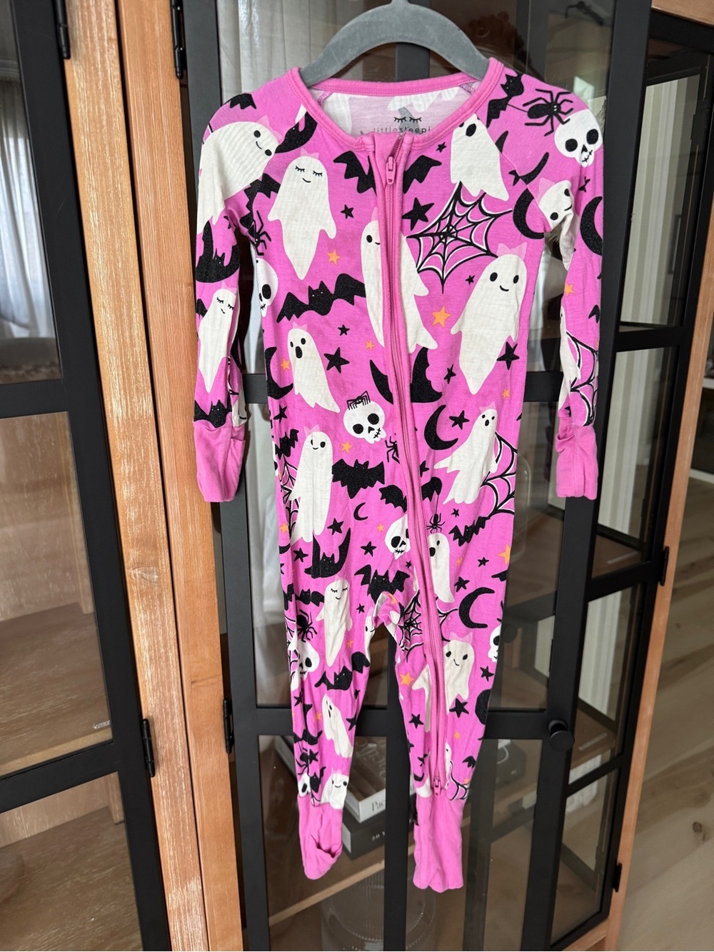 Little Sleepies zippy footies Frightful Friends Halloween ghosts toddler baby